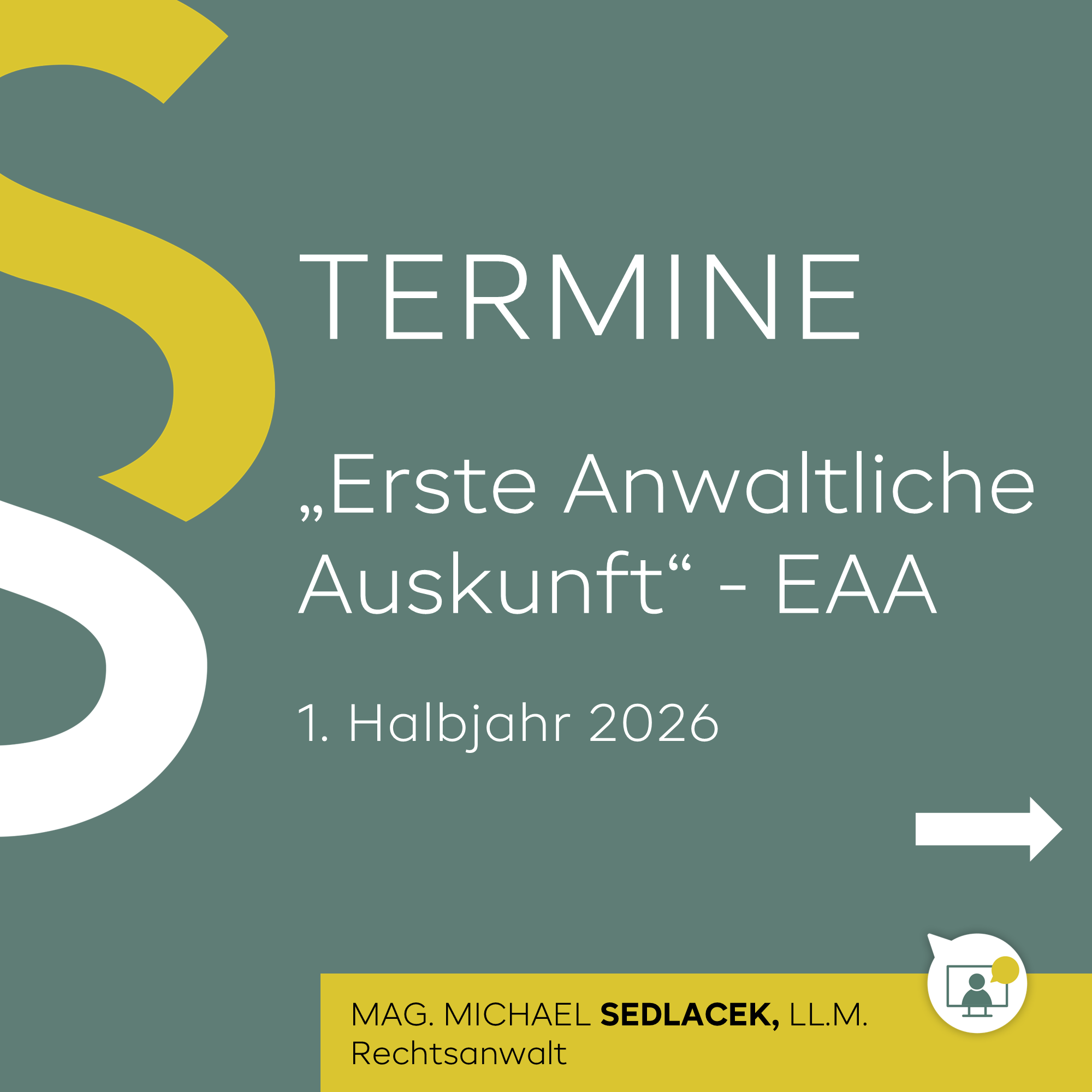 Titelbild mit Verweis auf Termine